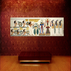 Egipatska zidna umetnost