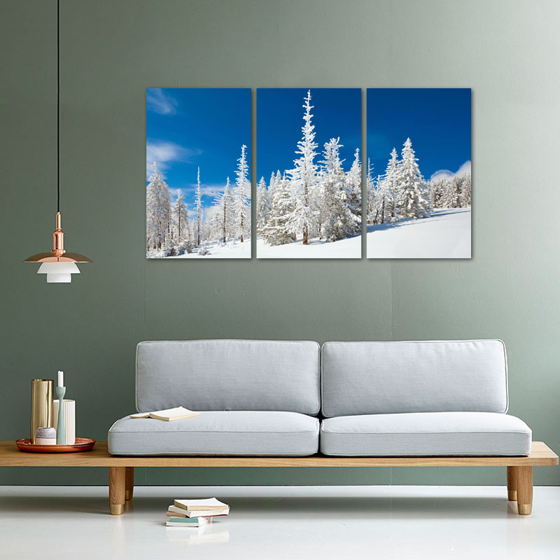 Borovi pod snegom Borovi pod snegom