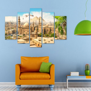 Kairo - pogled na piramide