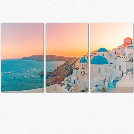 Zalazak sunca na Santoriniju