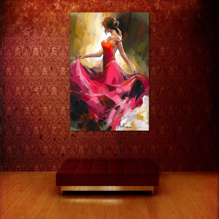 Dancing Girl - Reprodukcija slike na platnu