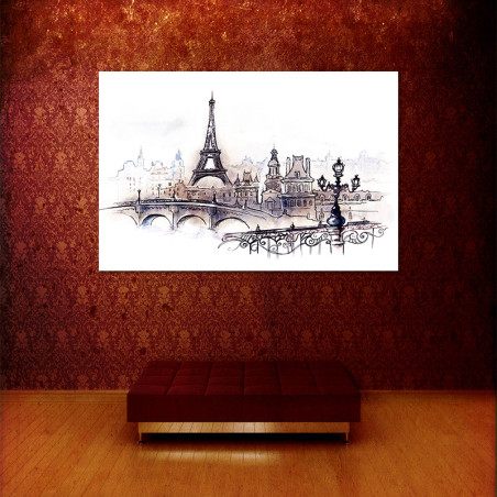 Crtež - Skica Pariza