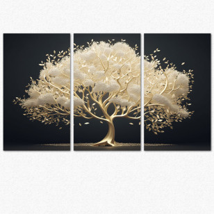 White gold tree