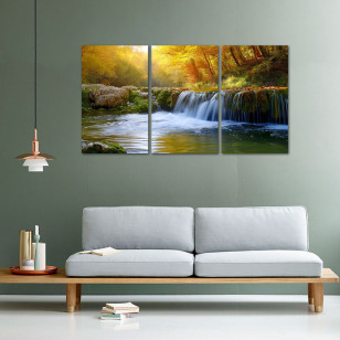 Jesenji san - Trodelna slika