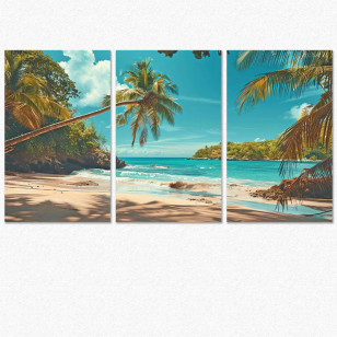 Tropski San - Trodelna slika