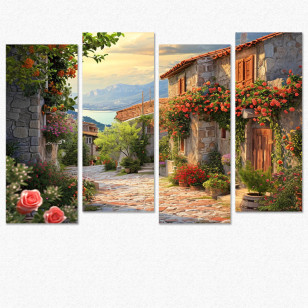 Reprodukcija - Slikoviti Morski Gradić