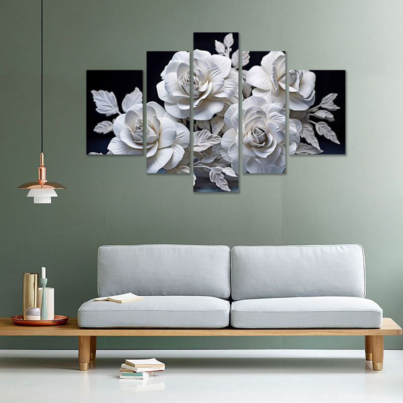 Ruže boje porcelana