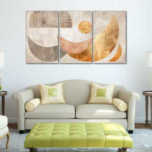 Apstraktna Harmonija - Trodelna slika