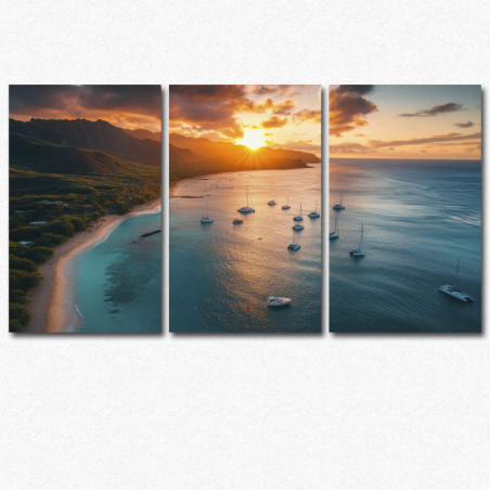 Sunset Bay Panorama